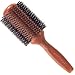 Acca Kappa Pro Bi-Level 20 Row Round Brush with boar bristles and nylon tips