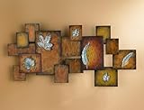 IMAGE OF Southern Enterprises Leaves , Abstract Wall Art Panel
