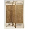 3 Panel Natural Room Screen Room Divider