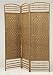 3 Panel Natural Screen Room Divider