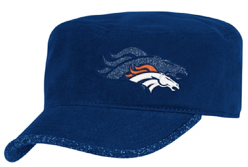 NFL Women's Second Season Hook Military Adjustable Hat - Y231W (Denver Broncos, One Size Fits All)