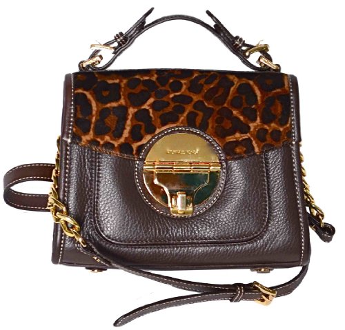 MICHAEL Michael Kors Margo Medium Satchel MOH Leopard [Apparel]