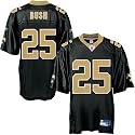 Reggie Bush Black Reebok Replica New Orleans Saints Youth Jersey