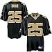 Reggie Bush New Orleans Saints Replica Reebok NFL Football Jersey - Youth (Black)