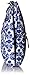 Vera Bradley Women's Cotton Hipster Crossbody Purse, Cobalt Tile, One Size