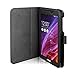 Infiland Folio Leather Case Fit Stand Cover For ASUS MeMO Pad 7 ME170CX 7-Inch Tablet / ASUS MeMO Pad 7 ME70CX 7-Inch / ASUS MeMO Pad 7 ME170C 7-Inch / ASUS Fonepad 7 FE170CG Tablet, Black