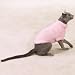 Pet Supplies : Cat Winte Fuzzy Sweater Small