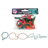 Forever Collectibles NFL Miami Dolphins Logo Bandz