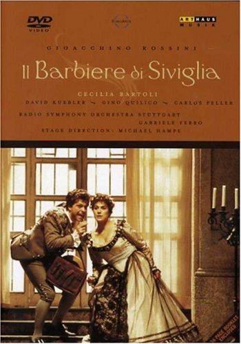 CD-Charts  DVD : Rossini: Il Barbiere di Siviglia (The Barber of Seville)/ Bartoli, G. Quilico, Kuebler, Feller, R. Lloyd; Ferro/Schwetzingen Festival