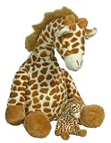 Cloud B Gentle Giraffe Soother & Plush Rattle Gift Set