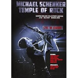 Schenker, Michael - Temple Of Rock: Live In Europe Limited Deluxe Edition BD/DVD/CD [Blu-ray]