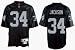 Bo Jackson LA Raiders Black NFL Premier 1988 Throwback Jersey - Large