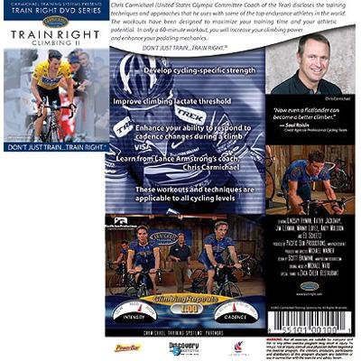 Carmichael Training Systems Train Right CTS  Climbing 2 DVD