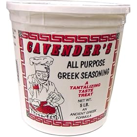 Cavender's All Purpose Greek Seasoning 5 lbs Tub