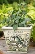 7" Joseph's Studio "To Everything There Is A Season" Birds Nest Garden Planter