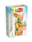 Lipton To Go Stix Iced Black Tea Mix, Tea and Honey, Peach Apricot, 10-Count (Pack of 12) by Lipton Best Prices