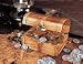 HISTORIC WOODEN TREASURE CHEST WITH AT LEAST 50 OLD U.S. MINT COINS