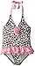 Pink Platinum Little Girls' Animal One Piece