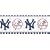 Blue Mountain 594311 New York Yankees MLB Prepasted Wall Border