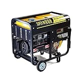 ディーゼル発電機　最大6.0kVA 13馬力200V100V単相切替同時 (自宅配送) 燃費 非常用 発電 軽油