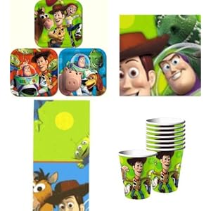 Toy Story 3 Party Pack Supplies for 16 guests by 
