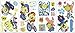 RoomMates RMK1838SCS Spongebob Skaters Peel and Stick Wall Decals