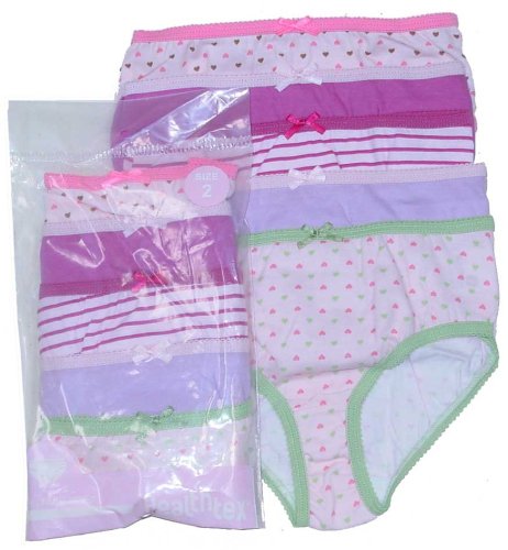 Girls' Underwear Briefs by Healthtex (5-Pack) Underwear