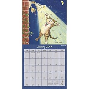 Gary Patterson's Cats Mini Wall Calendar (2017)