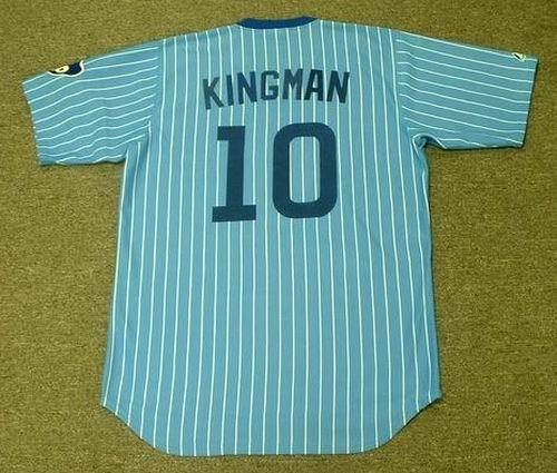 DAVE KINGMAN Chicago Cubs 1979 Majestic Cooperstown THROWBACK Baseball Jersey, Medium
