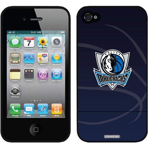 Dallas Mavericks - bball design on a Black iPhone 4 / 4S Slider Case by Coveroo