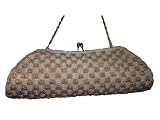 fully beaded evening handbag mental handle purse bag