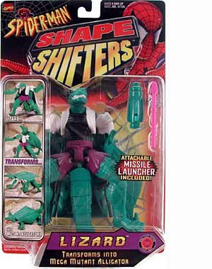  Spider-Man: The Animated Series Shape Shifters Lizard Action Figure