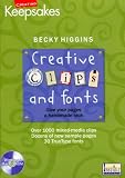 CD Clips & Fonts by Becky