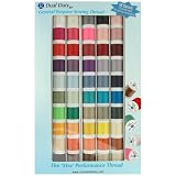 Coats Thread and Zippers Dual Duty XP General Purpose Thread Assortment, 50 Per Pack