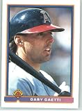 1991 Bowman #207 Gary Gaetti - California Angels (Baseball Cards)