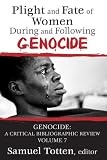Plight and fate of women during and following genocide