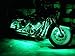 Million Color 10 PCS Flex Strip Motorcycle Cellphone Controlled LED Light Kits with Music Sync