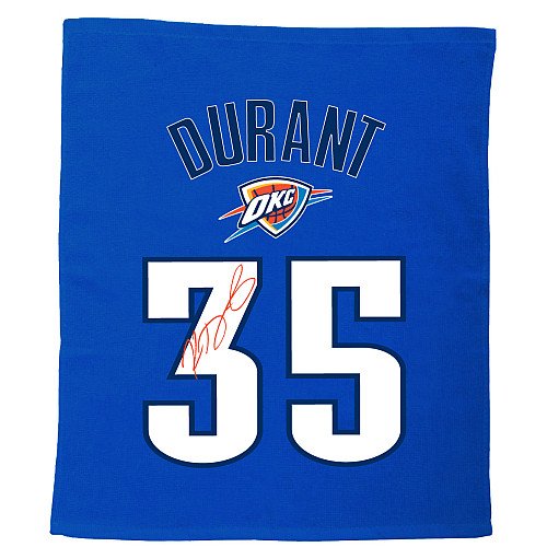 Pro Towel Sports Oklahoma City Thunder Kevin Durant 15X18 Player Jersey Rally Towel 11In X 18In