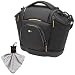 Case Logic Digital SLR Medium Shoulder Camera Bag/Case (Black) (SLRC-202) for Canon EOS Rebel XS, XSi, XTi, T1i, T2i, 5D, 50D Mark II, 40D & 7D