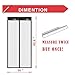 Magnetic Screen Door, CROPAL Premium Quality Heavy Duty Mesh Curtain-Fits Door Up to 36'' x 82'', Toddler And Pet Friendly