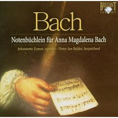 Bach: Notenb�chlein f�r Anna Magdalena