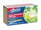 Diamond Strike Anywhere "Greenlight" Matches 300 Ct