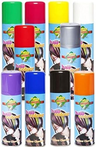 Fancy Dress Novelty Hair-Colour Gold 125ml by Parafete