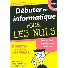 D�buter en informatique pour les Nuls