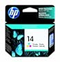 HP 14 Tri-Color Ink Cartridge in Retail Packaging