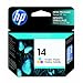 Original HP 14 Tri-color Ink Cartridge in Retail Packaging