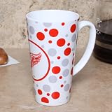 NHL Detroit Red Wings 16-Ounce White Latte Mug