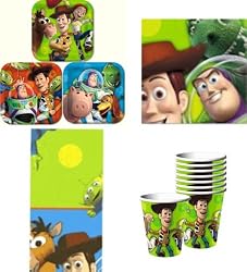 Toy Story 3 Party Pack Supplies for 16 guests