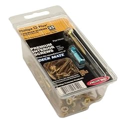 #9 x 3-1/2" 25 pk Flat Head Interior PSD