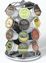 Nifty 5728 28 K-Cup Carousel for Keurig Coffee Cups - Chrome